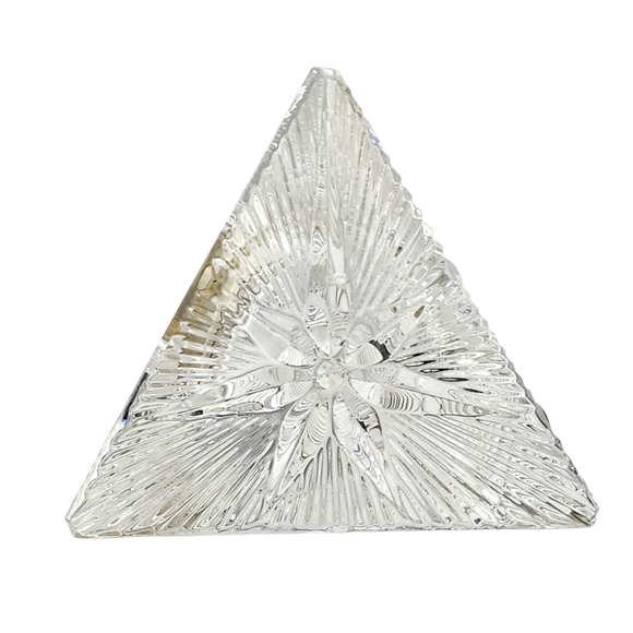 Waterford Crystal Glass Star Of Hope Clock 3.7" For Times Square 2000TM - Picture 2 of 4